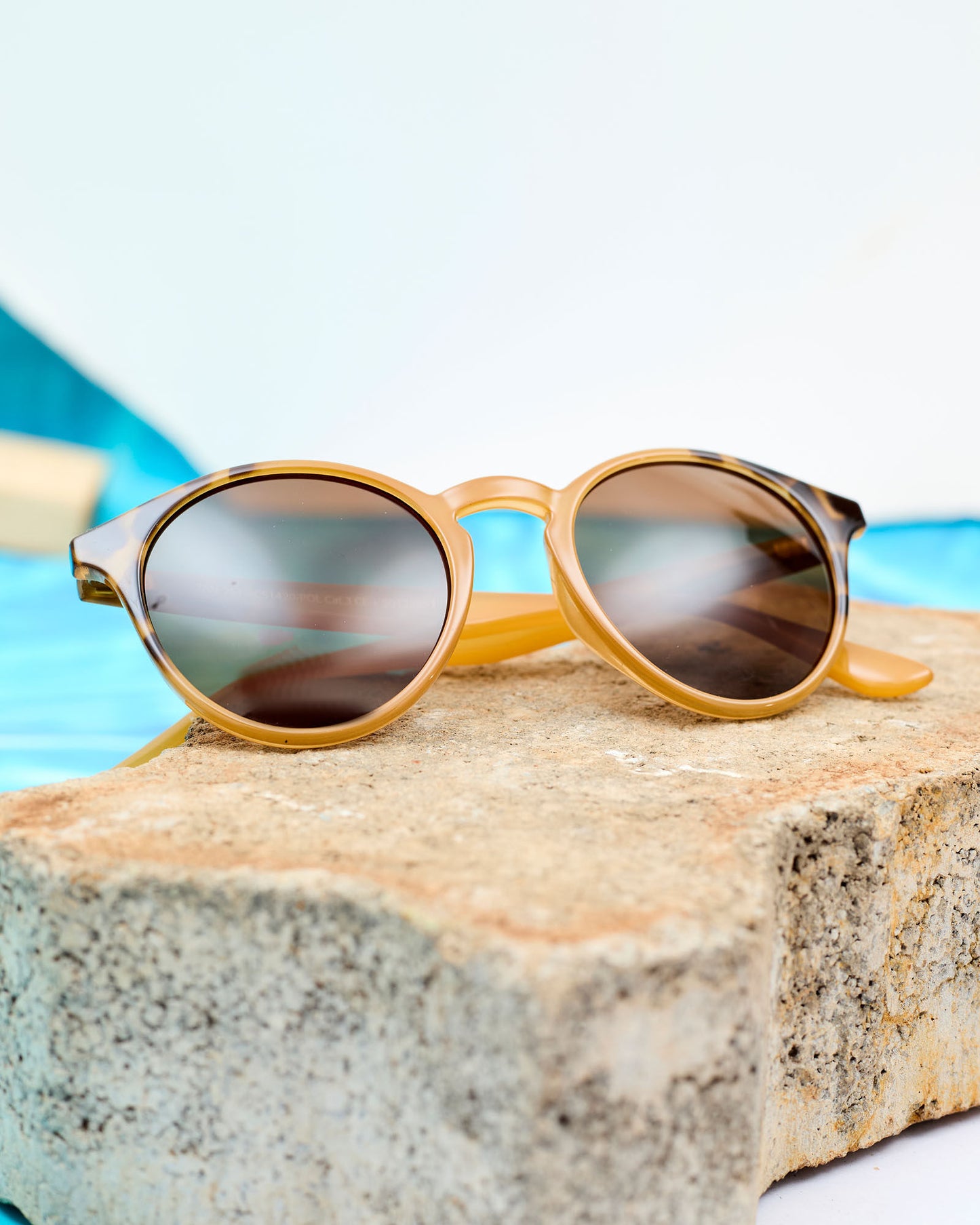 WARIDI EYEWEAR  KARMELI SUNGLASSES - CARAMEL