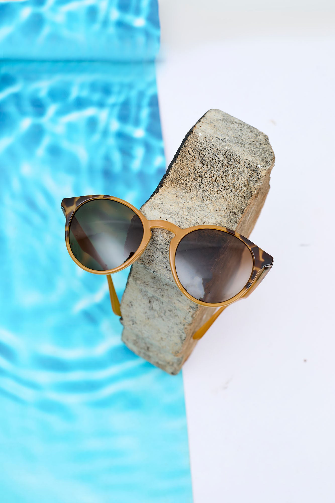 WARIDI EYEWEAR  KARMELI SUNGLASSES - CARAMEL