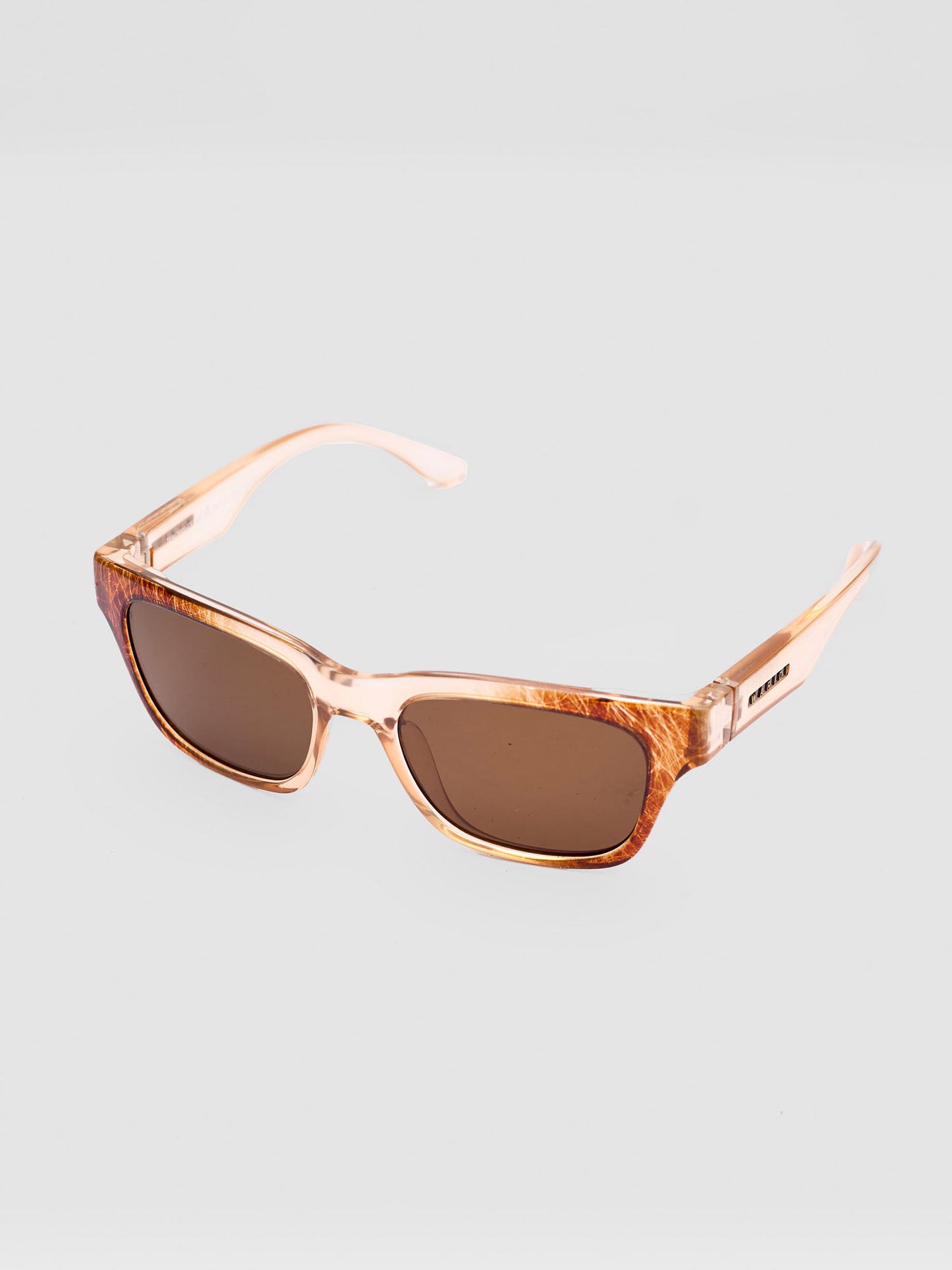 WARIDI EYEWEAR NYASIBAHARI SUNGLASSES - LIGHT BROWN