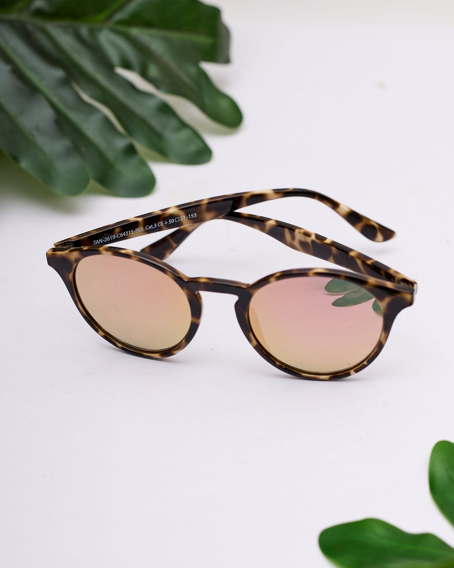 WARIDI EYEWEAR CHUICHUI SUNGLASSES - LEOPARD