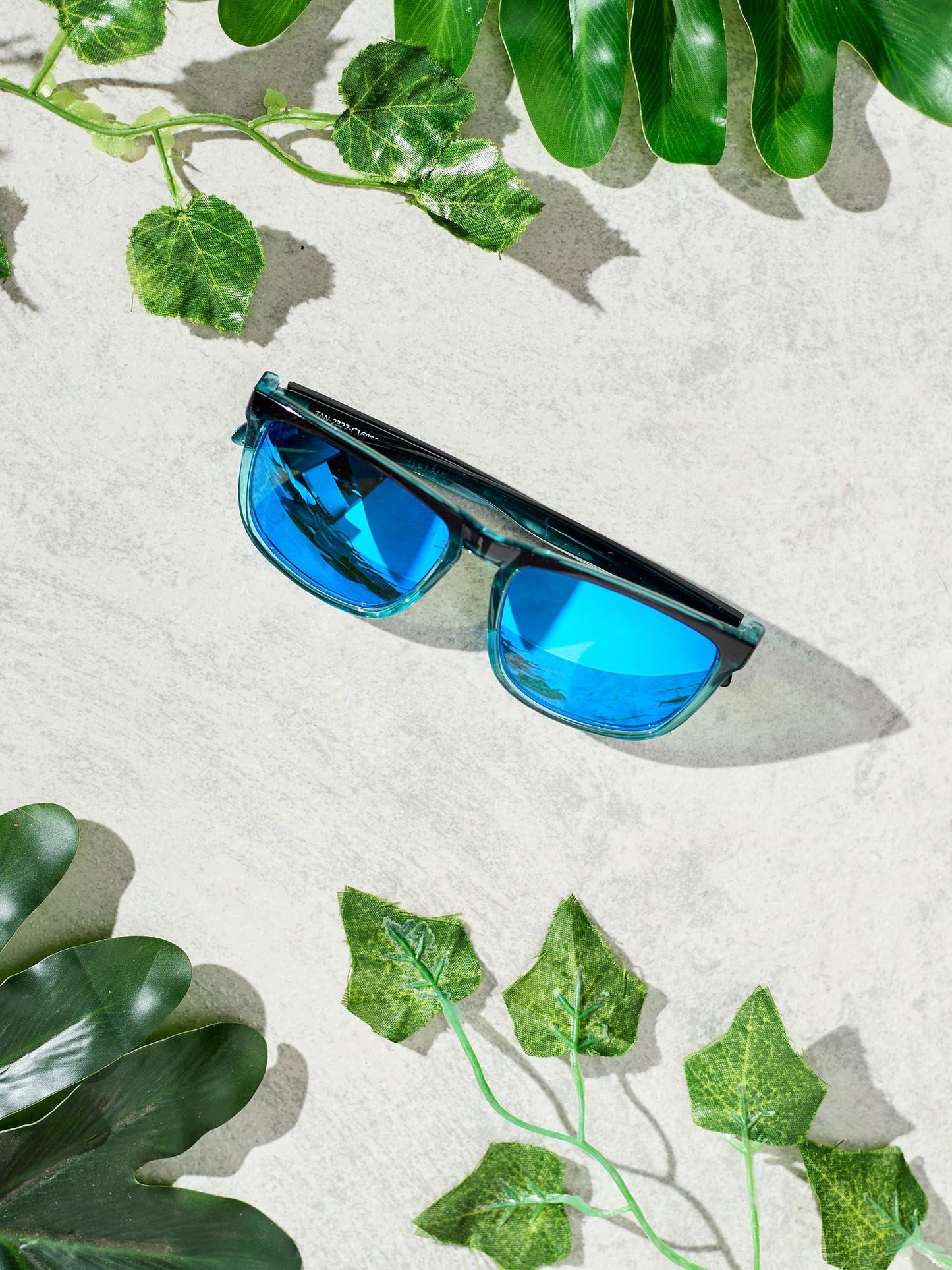 WARIDI EYEWEAR AQUA BLUE SUNGLASSES - AQUA