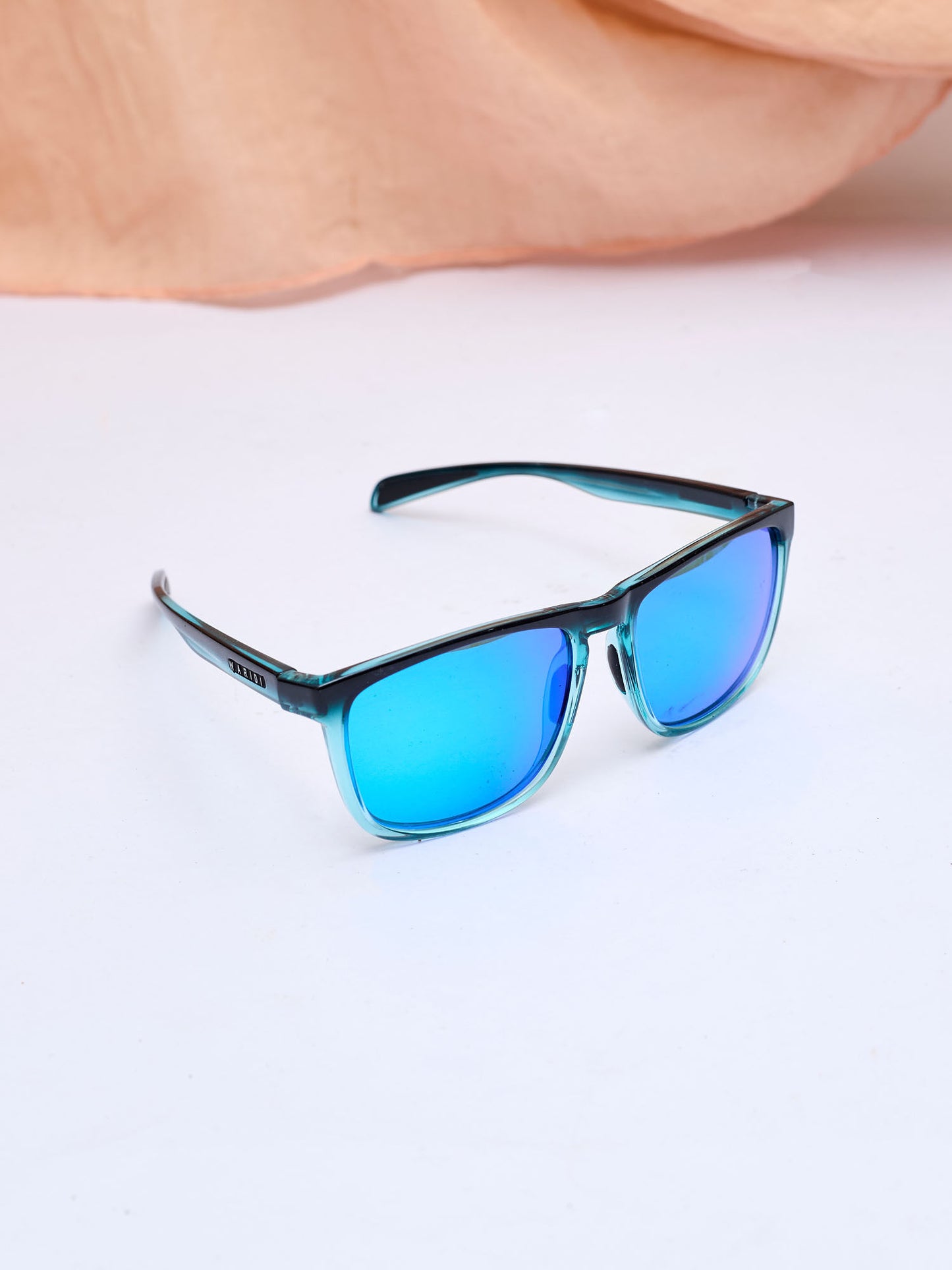 WARIDI EYEWEAR AQUA BLUE SUNGLASSES - AQUA