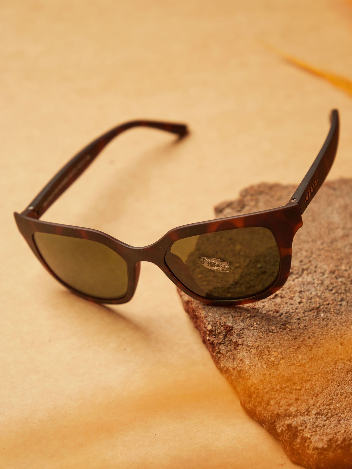 Waridi Eyewear Iris Sunglasses - Matte Brown